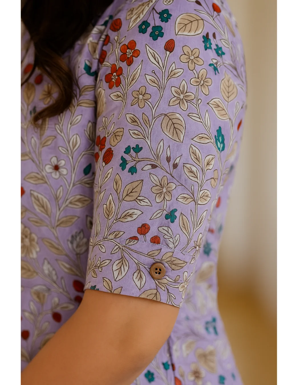 Premium Cotton A-Line Kurti Palazzo Set – Summer Comfort Edition - Image 3