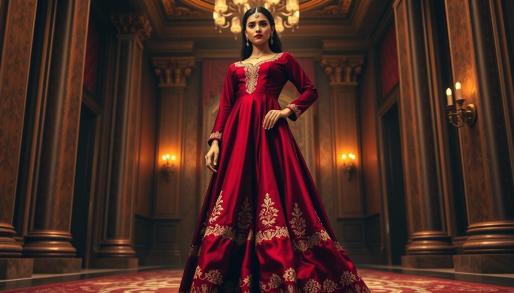 classic floor-length Anarkali classic floor-length Anarkali