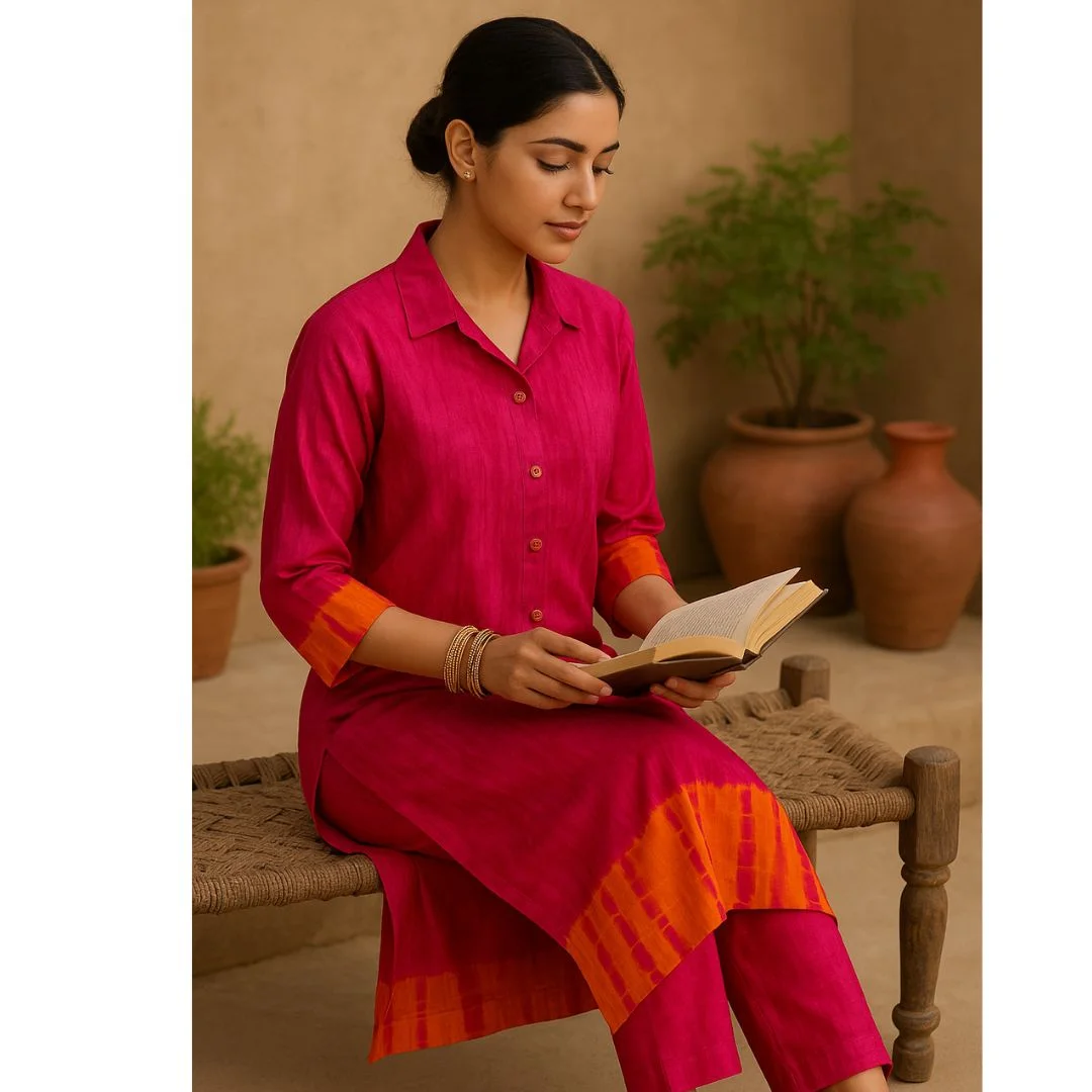 Soft Cotton Co-Ord Set – Premium Two-Piece Loungewear - Image 3