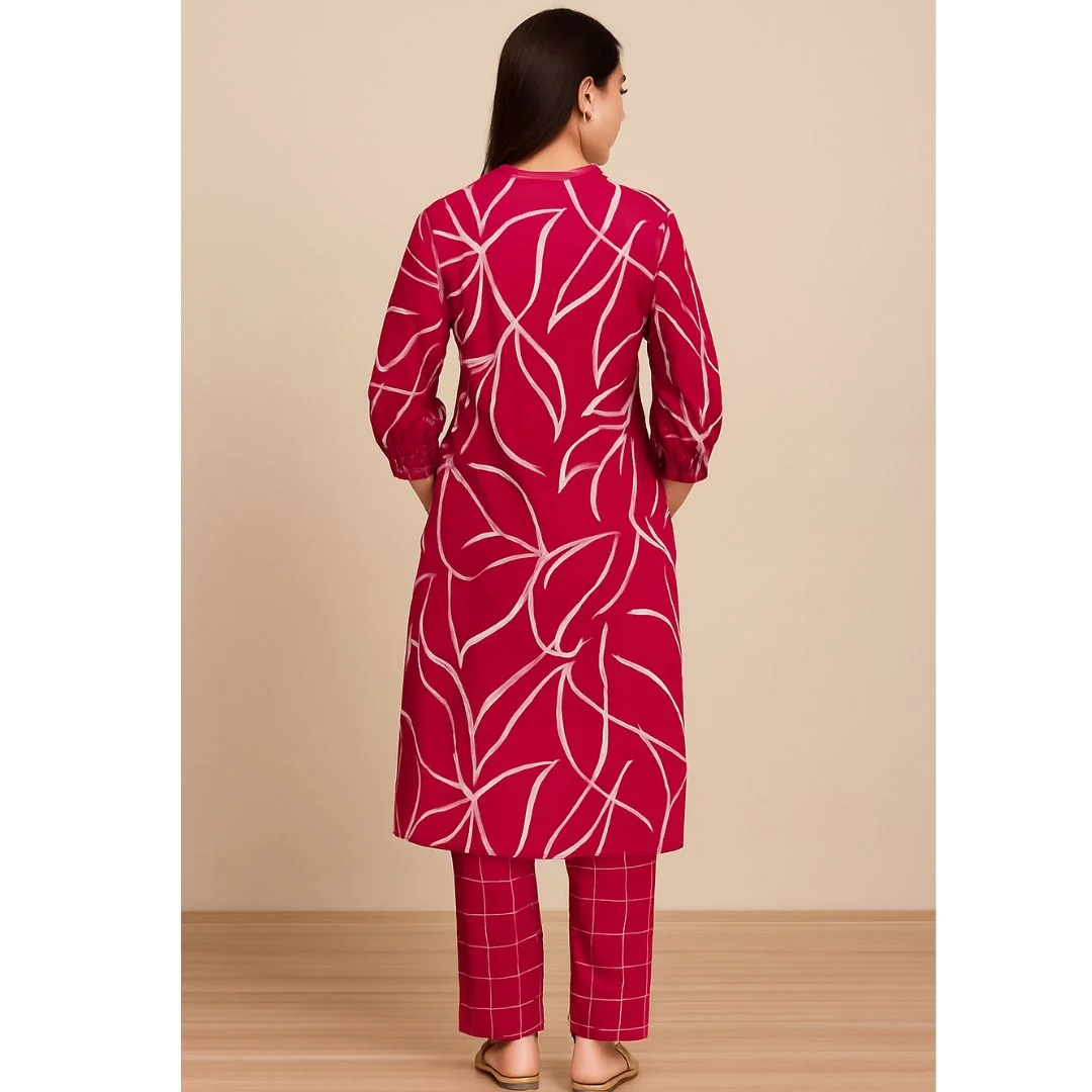 Summer Cotton Comfort kurti set - Image 3