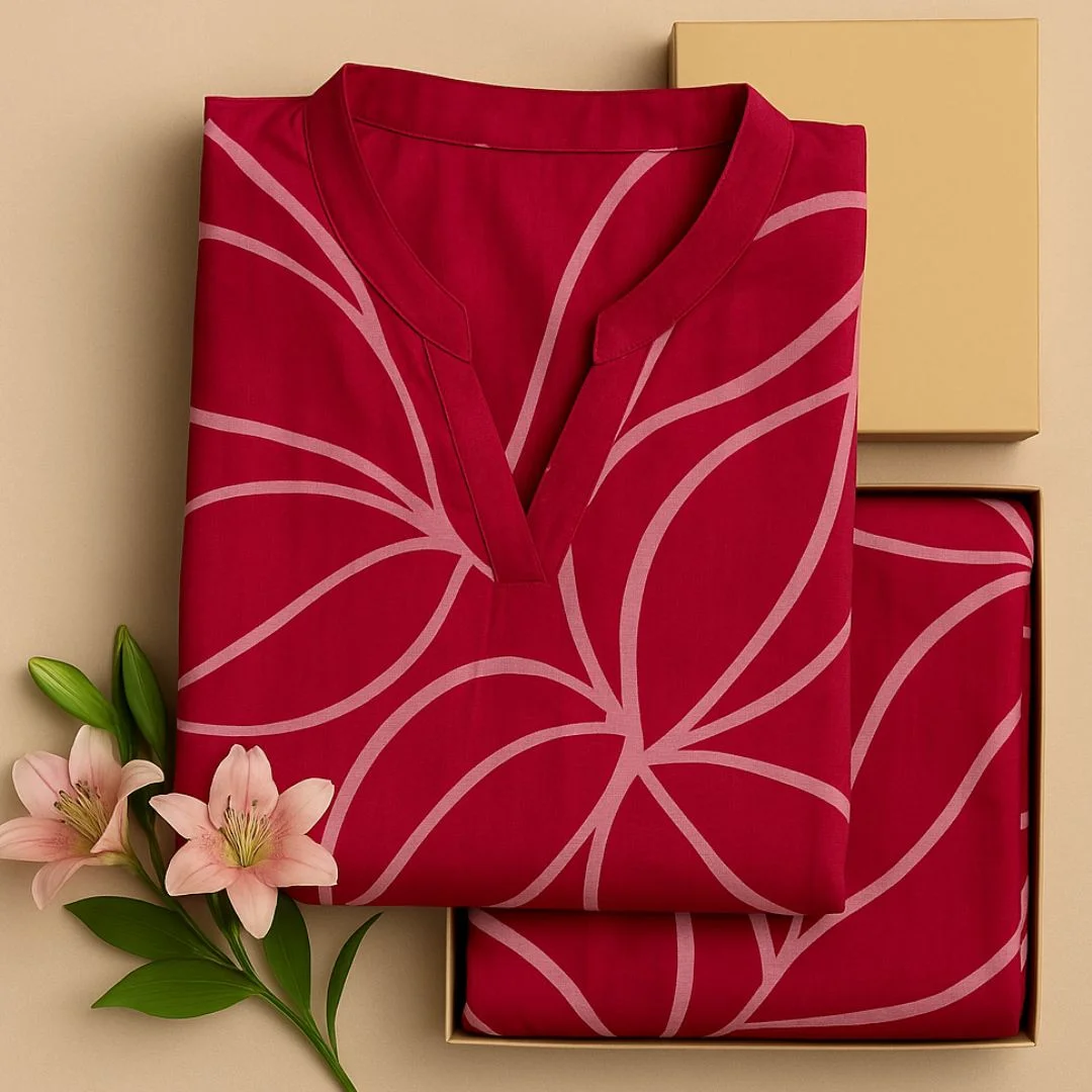 Summer Cotton Comfort kurti set - Image 5